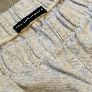 Brand New Brandy Melville Light Gray Lounge Sweatpants